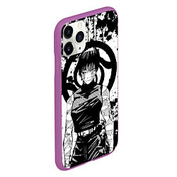 Чехол iPhone 11 Pro матовый Маки из клана Зенин - manga, цвет: 3D-фиолетовый — фото 2