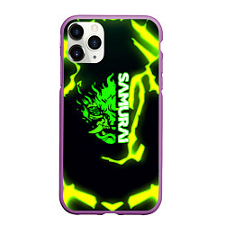 Чехол iPhone 11 Pro матовый Samurai toxic games, цвет: 3D-фиолетовый