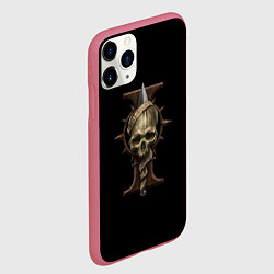 Чехол iPhone 11 Pro матовый Ассасинорум, цвет: 3D-малиновый — фото 2