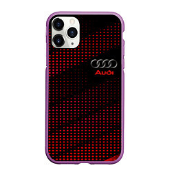 Чехол iPhone 11 Pro матовый Audi sportdot, цвет: 3D-фиолетовый