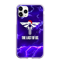 Чехол iPhone 11 Pro матовый The last of us storm ney year, цвет: 3D-светло-сиреневый