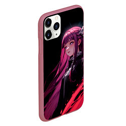 Чехол iPhone 11 Pro матовый Ферн - sou sou no frieren, цвет: 3D-малиновый — фото 2