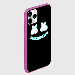 Чехол iPhone 11 Pro матовый Маршмеллоу Крис Комсток, цвет: 3D-фиолетовый — фото 2