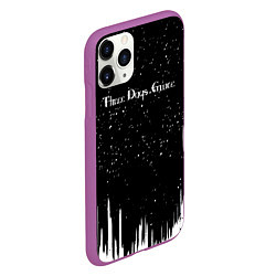 Чехол iPhone 11 Pro матовый Three days grace rock band, цвет: 3D-фиолетовый — фото 2