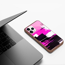 Чехол iPhone 11 Pro матовый Counter Strike - shooter, цвет: 3D-коричневый — фото 2