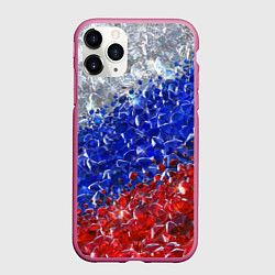 Чехол iPhone 11 Pro матовый Драгоценные камни России