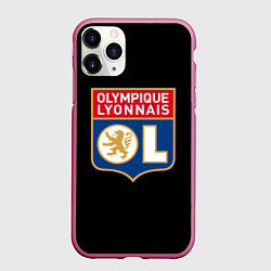 Чехол iPhone 11 Pro матовый Олимпик, цвет: 3D-малиновый