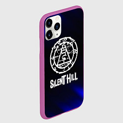 Чехол iPhone 11 Pro матовый Silent hill horror game, цвет: 3D-фиолетовый — фото 2