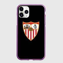 Чехол iPhone 11 Pro матовый Seliva sport fc, цвет: 3D-фиолетовый