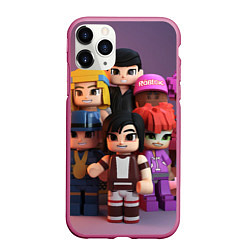 Чехол iPhone 11 Pro матовый The roblox team