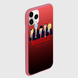 Чехол iPhone 11 Pro матовый Магия и мускулы, цвет: 3D-малиновый — фото 2