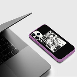 Чехол iPhone 11 Pro матовый Frieren and Himmel, цвет: 3D-фиолетовый — фото 2