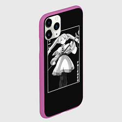 Чехол iPhone 11 Pro матовый Frieren waifu, цвет: 3D-фиолетовый — фото 2