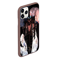 Чехол iPhone 11 Pro матовый Solo leveling - Igris, цвет: 3D-коричневый — фото 2