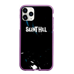 Чехол iPhone 11 Pro матовый Silent hill remake game, цвет: 3D-фиолетовый