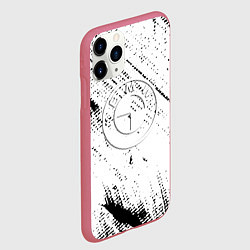 Чехол iPhone 11 Pro матовый BMW краски, цвет: 3D-малиновый — фото 2