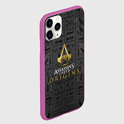 Чехол iPhone 11 Pro матовый Пески Египта Assassins creed, цвет: 3D-фиолетовый — фото 2