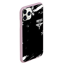 Чехол iPhone 11 Pro матовый Одни из нас зима, цвет: 3D-розовый — фото 2