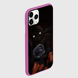 Чехол iPhone 11 Pro матовый Lethal Company: Bracken, цвет: 3D-фиолетовый — фото 2