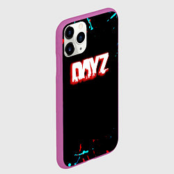 Чехол iPhone 11 Pro матовый DayZ краски, цвет: 3D-фиолетовый — фото 2