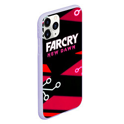 Чехол iPhone 11 Pro матовый Farcry new dawn, цвет: 3D-светло-сиреневый — фото 2