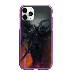 Чехол iPhone 11 Pro матовый Entity - Solo Leveling, цвет: 3D-фиолетовый