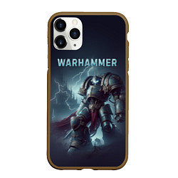Чехол iPhone 11 Pro матовый Warhammer - game, цвет: 3D-коричневый