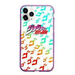 Чехол iPhone 11 Pro матовый JoJo Bizarre pattern