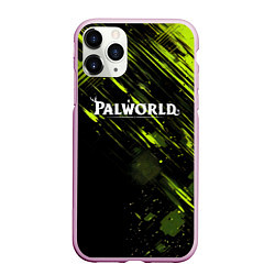 Чехол iPhone 11 Pro матовый Palworld logo black green