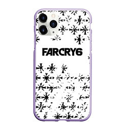 Чехол iPhone 11 Pro матовый Farcry 6 символика из игры, цвет: 3D-светло-сиреневый