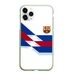 Чехол iPhone 11 Pro матовый Barcelona geometry sports
