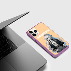 Чехол iPhone 11 Pro матовый Провожающая в последний путь Фрирен - Фрирен, цвет: 3D-фиолетовый — фото 2