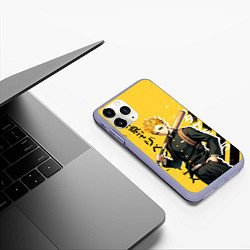 Чехол iPhone 11 Pro матовый Токийские Мстители - Такемичи Ханагаки, цвет: 3D-светло-сиреневый — фото 2