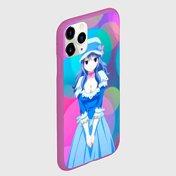 Чехол iPhone 11 Pro матовый Джувия Локсар из Фейри тейл, цвет: 3D-фиолетовый — фото 2