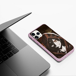 Чехол iPhone 11 Pro матовый Зак Фостер из Ангела кровопролития, цвет: 3D-розовый — фото 2