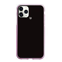 Чехол iPhone 11 Pro матовый Маленькое сердце, цвет: 3D-розовый