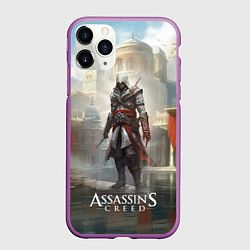 Чехол iPhone 11 Pro матовый Assassins creed game poster