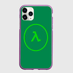 Чехол iPhone 11 Pro матовый Opposing Force, цвет: 3D-фиолетовый