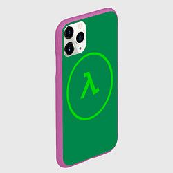 Чехол iPhone 11 Pro матовый Opposing Force, цвет: 3D-фиолетовый — фото 2