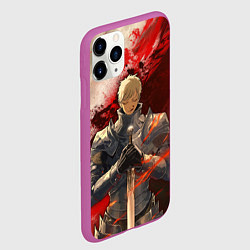 Чехол iPhone 11 Pro матовый Подземелье вкусностей - Лайос рыцарь, цвет: 3D-фиолетовый — фото 2