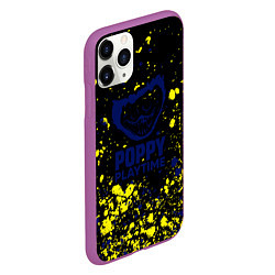 Чехол iPhone 11 Pro матовый Poppy Playtime хоррор, цвет: 3D-фиолетовый — фото 2