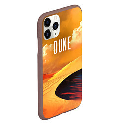 Чехол iPhone 11 Pro матовый Dune - sands, цвет: 3D-коричневый — фото 2