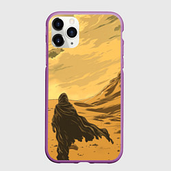 Чехол iPhone 11 Pro матовый Dune - The Traveler, цвет: 3D-фиолетовый