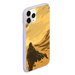 Чехол iPhone 11 Pro матовый Dune - The Traveler, цвет: 3D-светло-сиреневый — фото 2