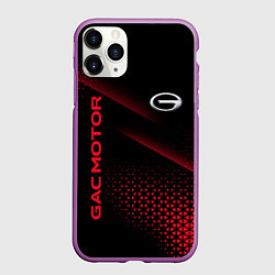Чехол iPhone 11 Pro матовый Gac, цвет: 3D-фиолетовый
