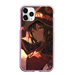 Чехол iPhone 11 Pro матовый Konosuba Мэгумин cute