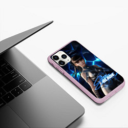 Чехол iPhone 11 Pro матовый Stellar Blade Eve ледяная стена, цвет: 3D-розовый — фото 2