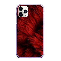 Чехол iPhone 11 Pro матовый Красная шерсть