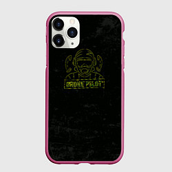 Чехол iPhone 11 Pro матовый Drone Pilot 2024