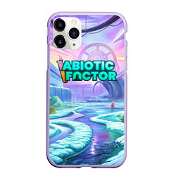 Чехол iPhone 11 Pro матовый Abiotic Factor world